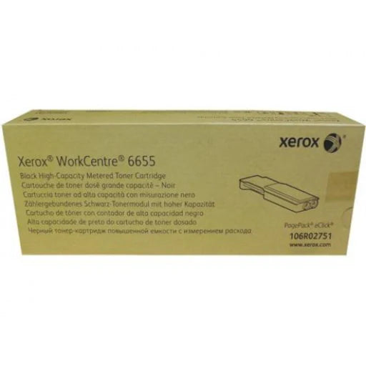 Xerox WorkCentre 6655 106R02751 High Yield Black Toner Cartridge